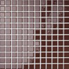 Mosaic PALETTE BROWN GLOSSY MOSAIC