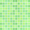 Mosaic PALETTE GREEN MIX MAT MOSAIC