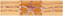 Фриз Valentino/Onda pomarancz listwa 6.5x25