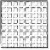 Suspended ceiling tile AMF THERMATEX NET.8