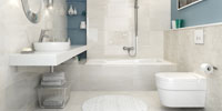Bathroom Opoczno series SEA MIST 30x45